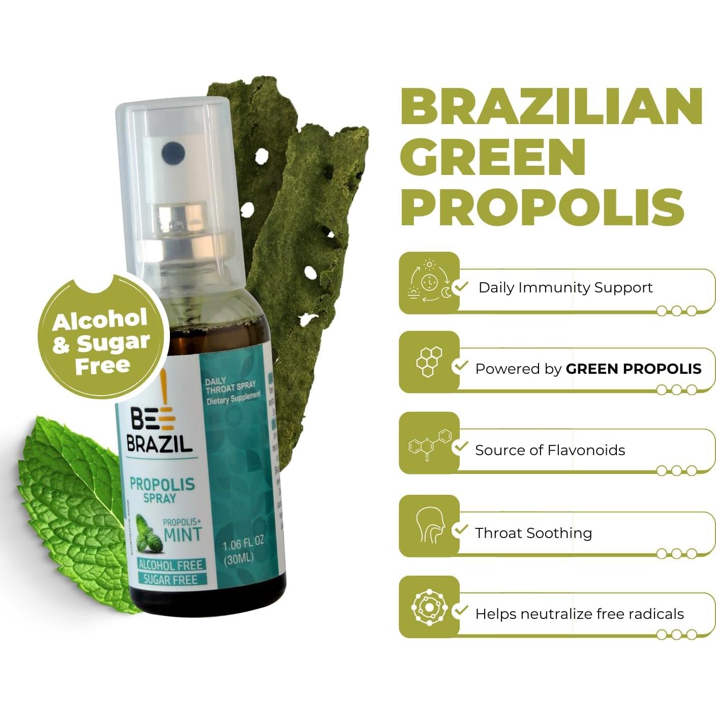 Spray de Garganta Propóleos y Menta APIS NATIVA 31.5 ml