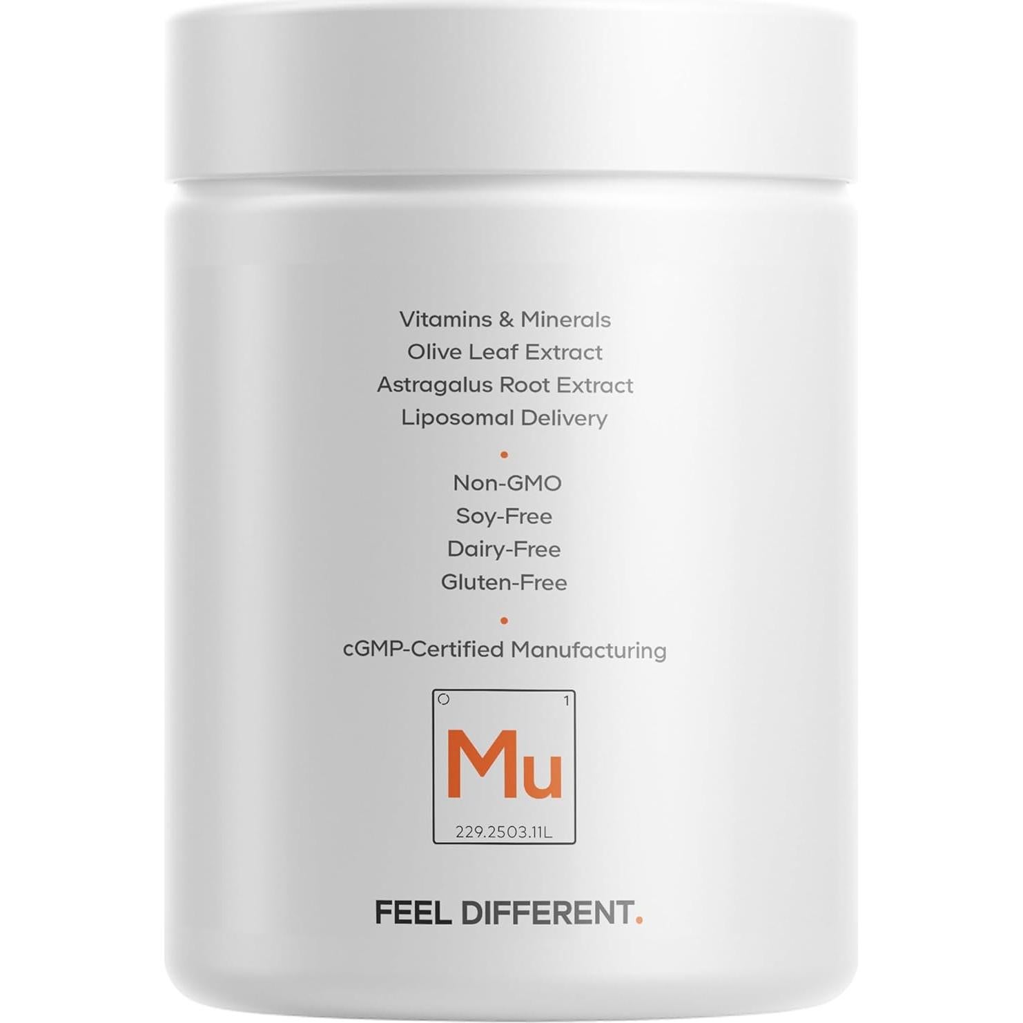 Suplemento Liposomal Mullein Ultra Codeage 90 Cápsulas