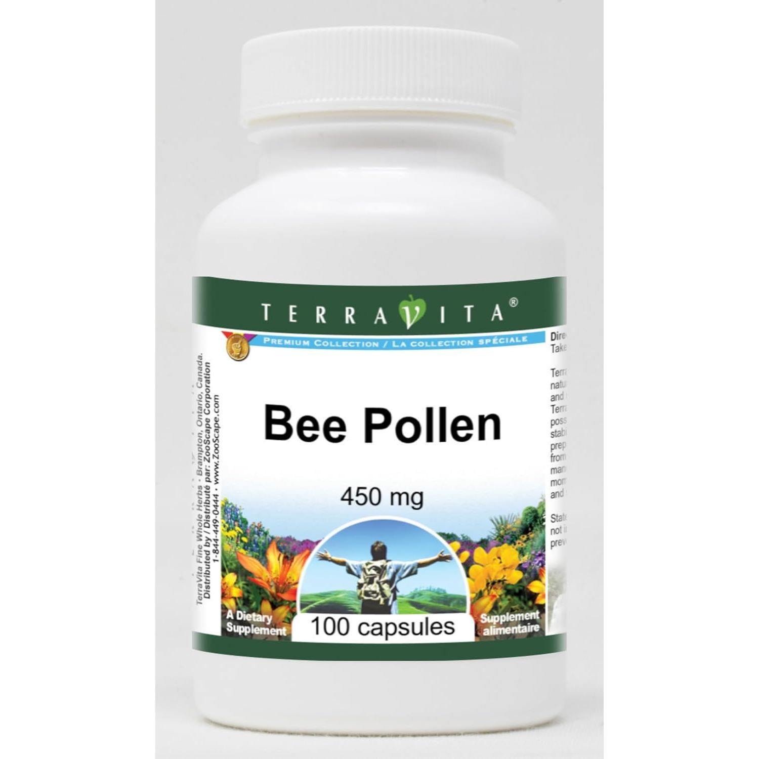 Polen de Abeja TerraVita 450 mg - 100 Cápsulas