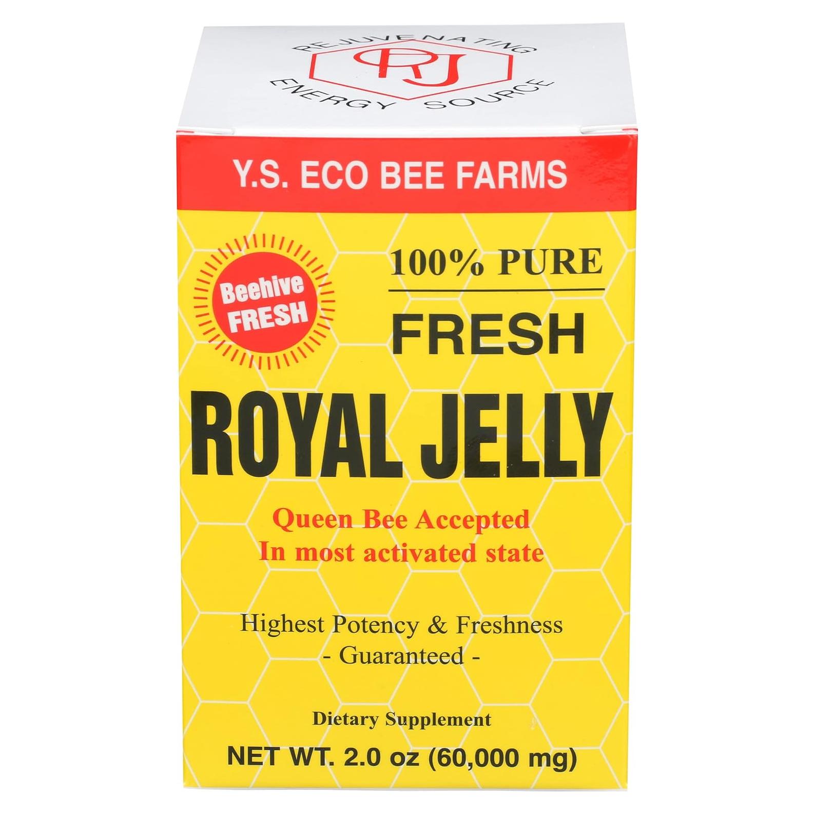 Jalea Real Fresca 60,000 mg YS Eco Bee Farms 136 g Líquido