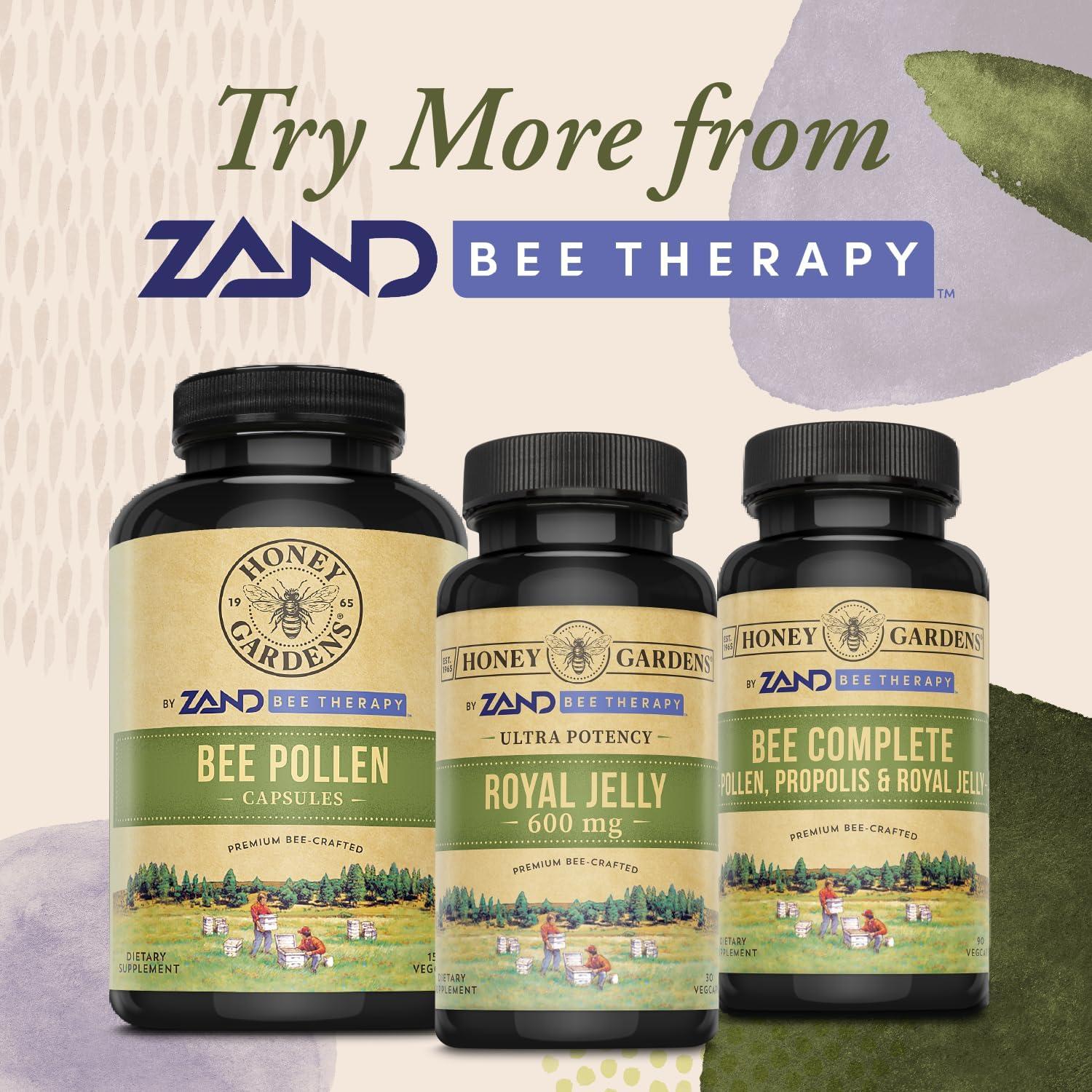 Jalea Real Zand 600 mg - Cápsulas Veganas - Superalimento 30 Porciones
