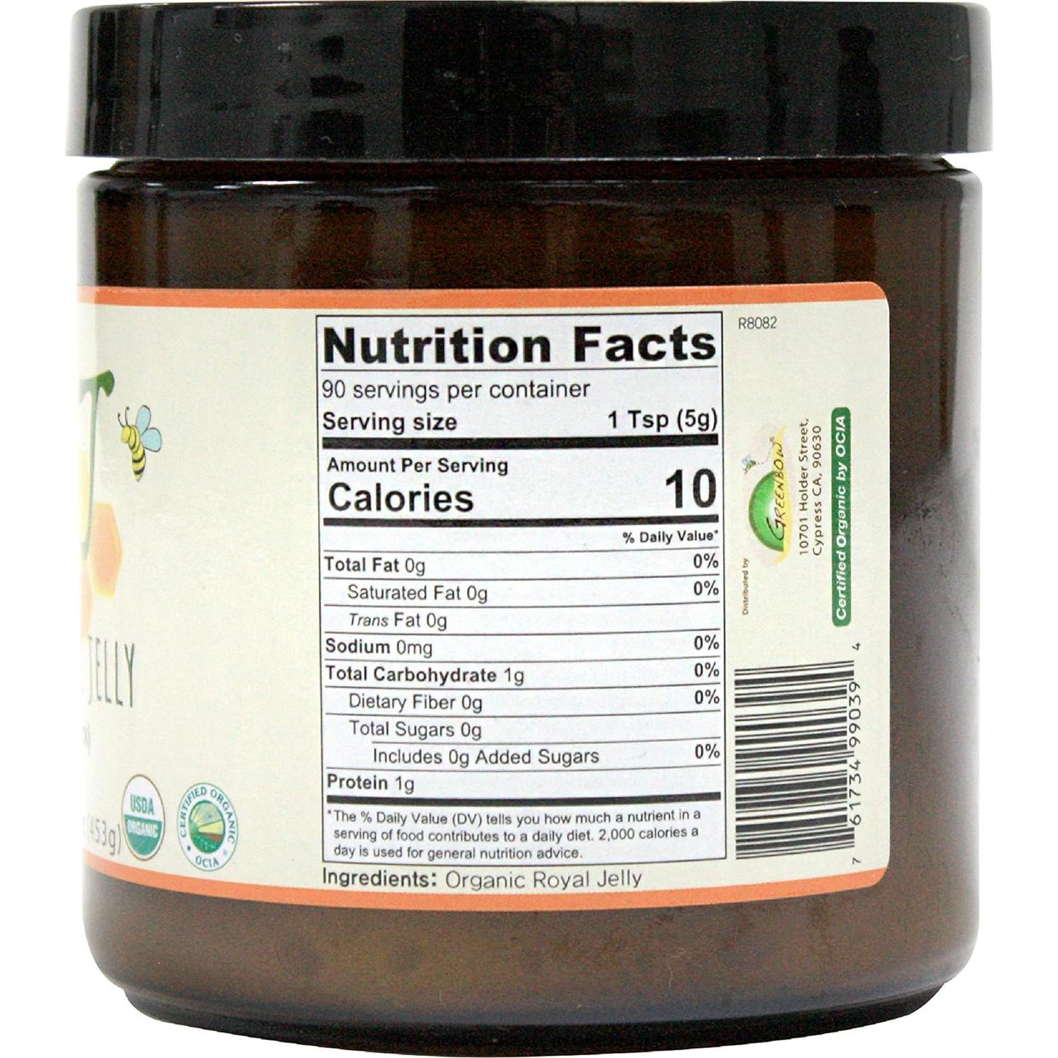 Gelatina Real Fresca Orgánica Greenbow 453g - Certificada USDA