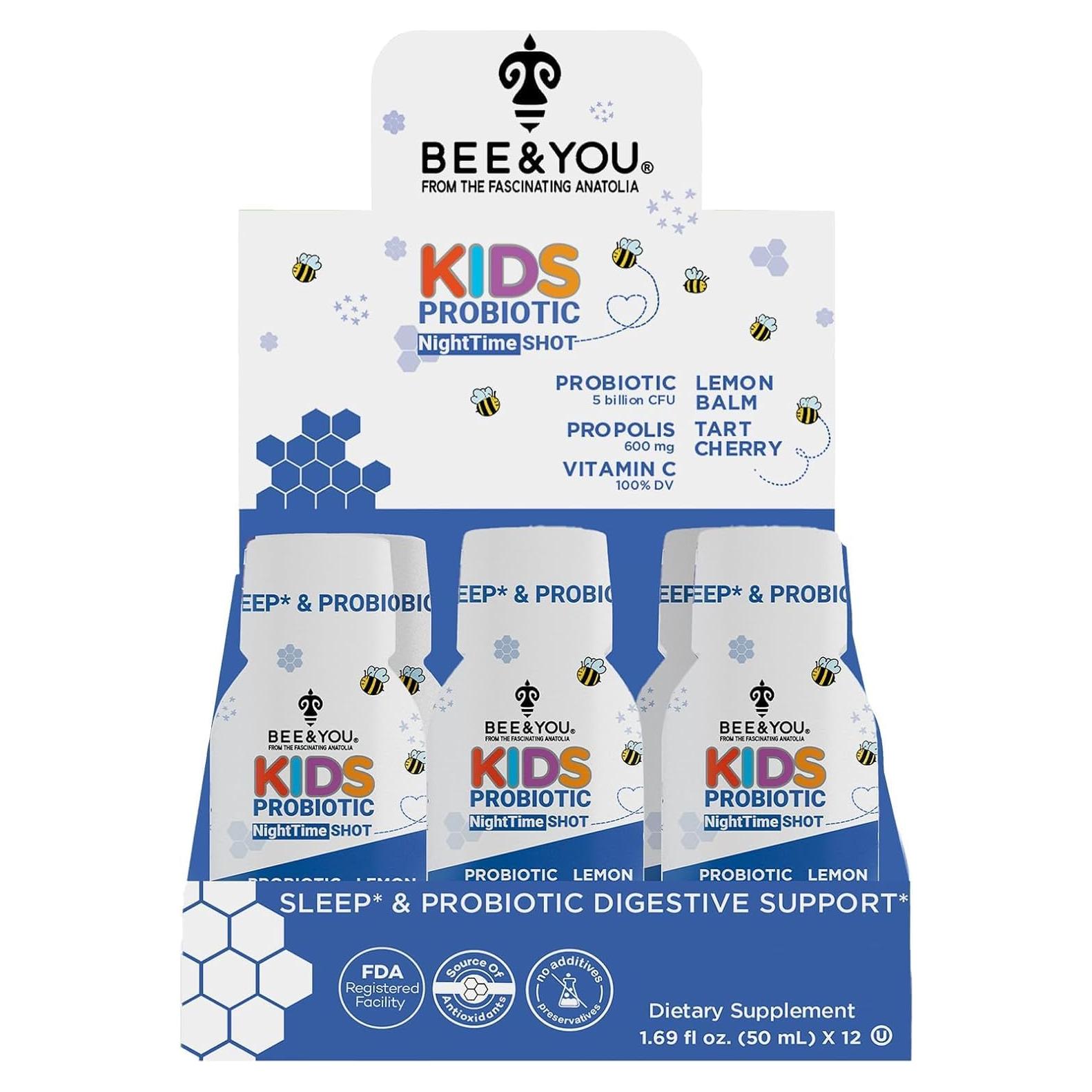 Bee and You Propolis Kids Inmunidad Noche 50 ml - Cereza