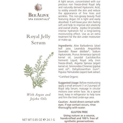 Suero Facial Hidratante Natural Jalea Real 24g - EE. UU.