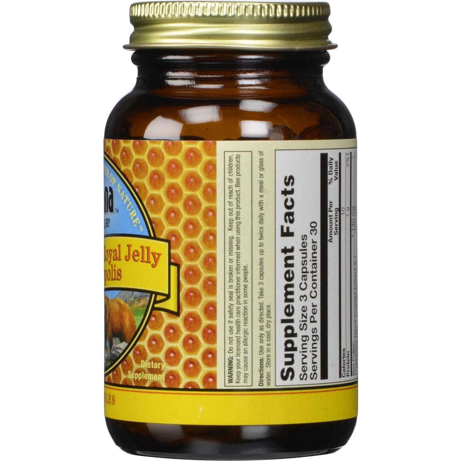 Cápsulas de Polen de Abeja Montana Big Sky - 90 Contenido