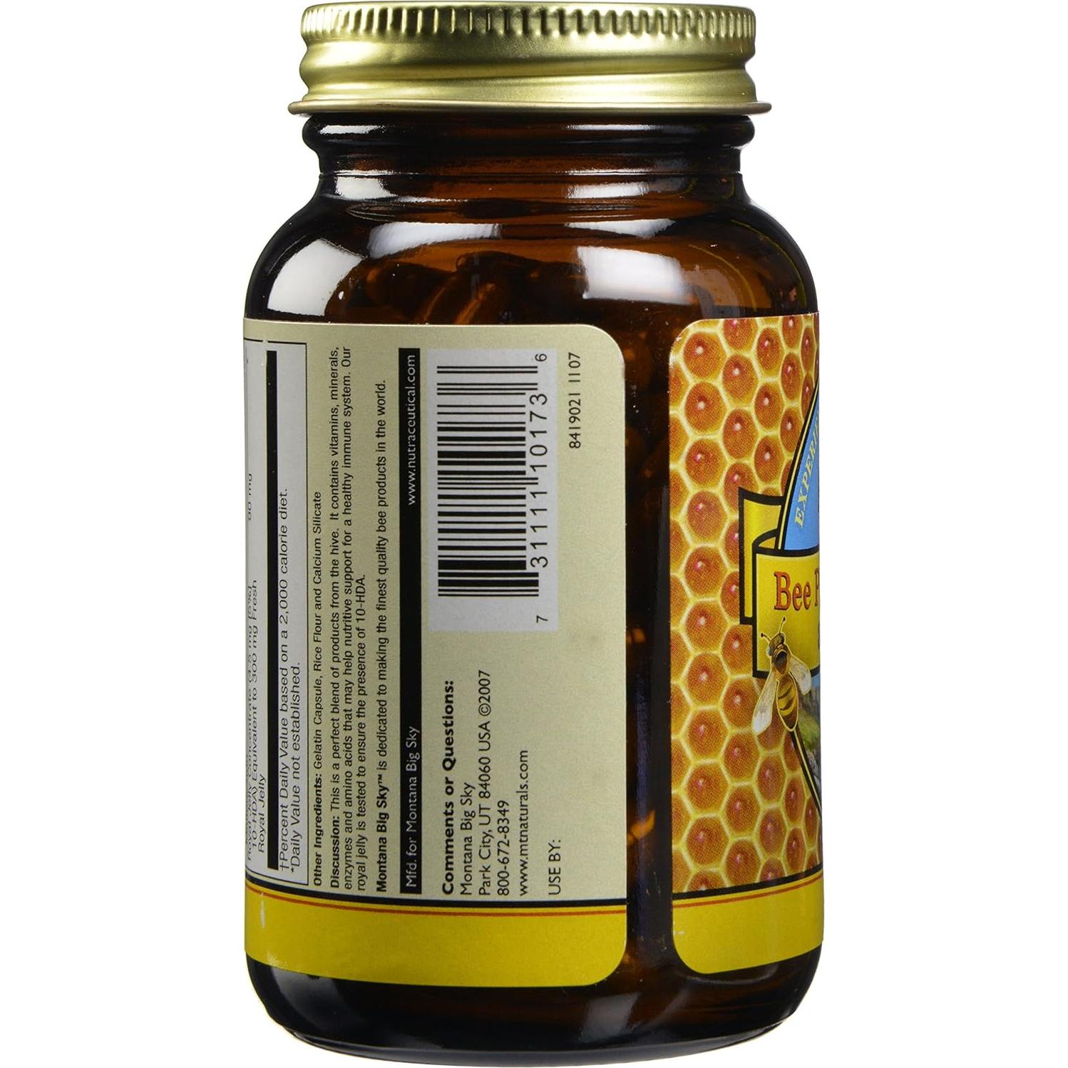 Cápsulas de Polen de Abeja Montana Big Sky - 90 Contenido