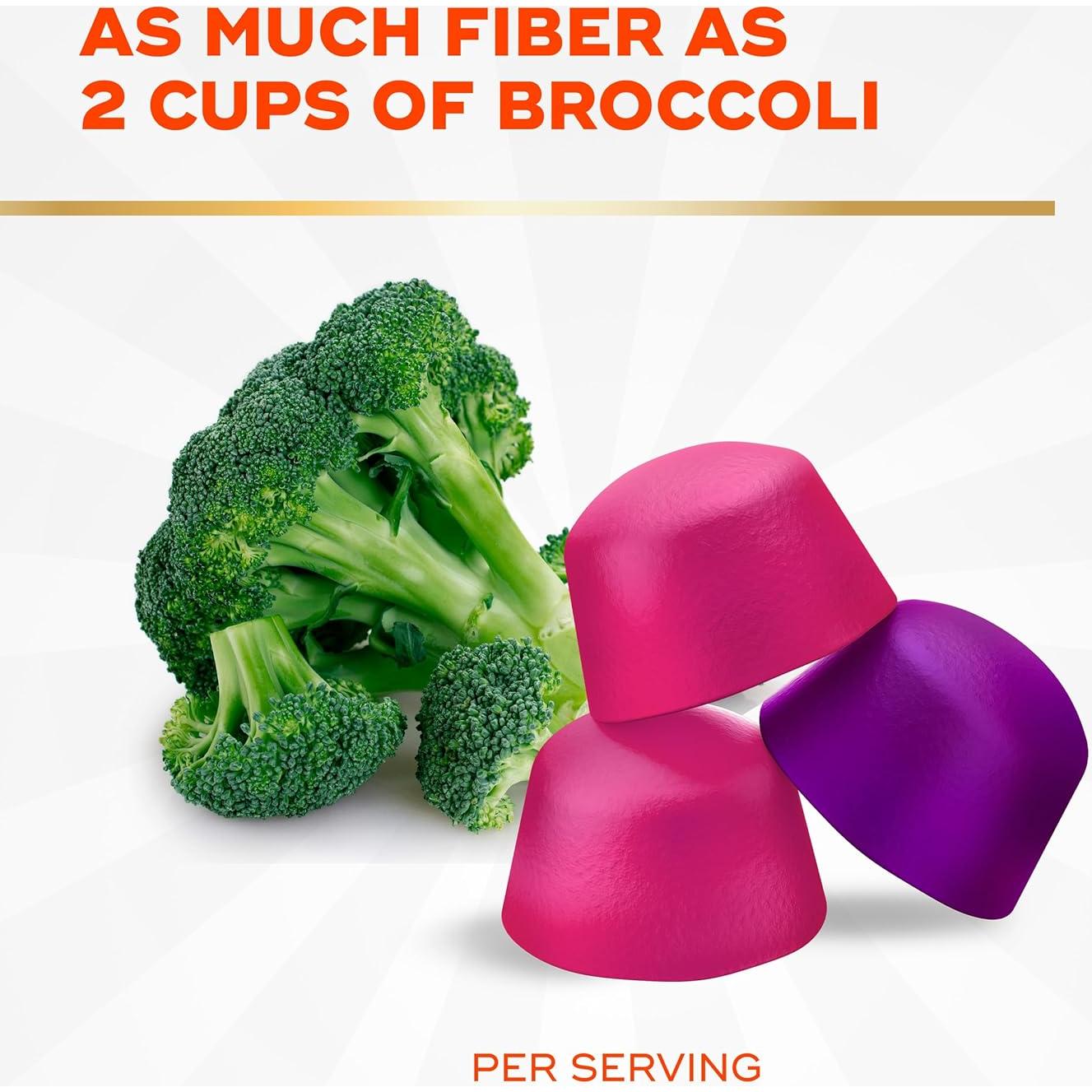 Gominolas Probioticas Align + Fibra 90 Unidades Sabor Fresa Kiwi