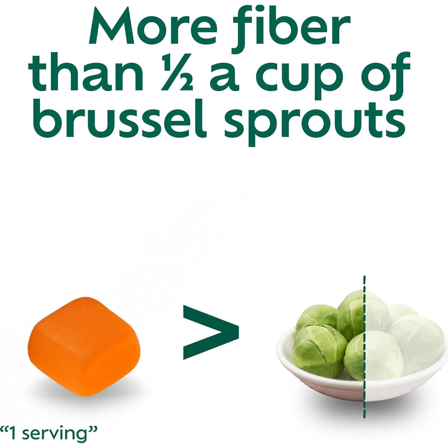 Gomitas de Fibra Prebiótica Benefiber 50 Unidades Sabor Frutas