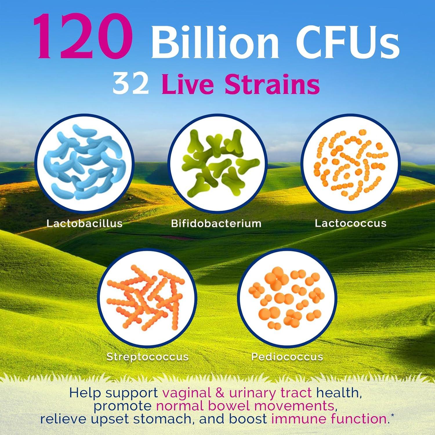 Probioticos para Mujeres Innate Vitality 120 Mil Millones CFU