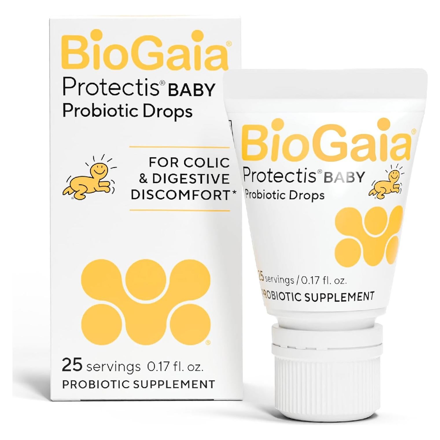 Gotas Probioticas BioGaia Protectis 5mL para Bebés - Alivio Cólico