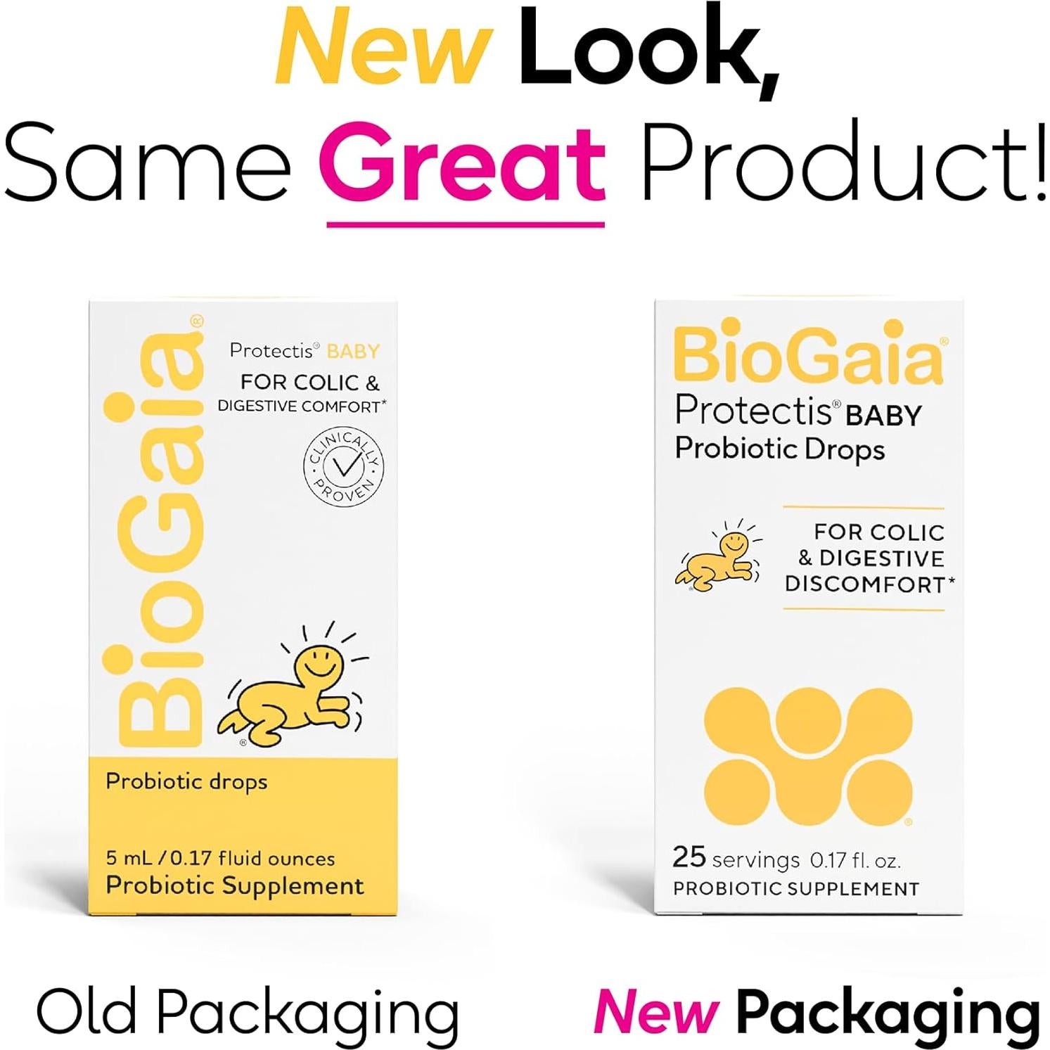 Gotas Probioticas BioGaia Protectis 5mL para Bebés - Alivio Cólico