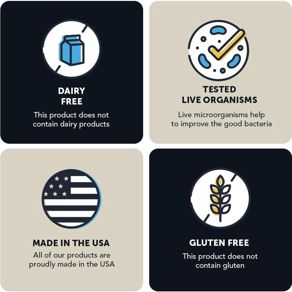 Probiotico Vitamin Bounty Pro-100 100 Mil Millones CFU 60 Cápsulas