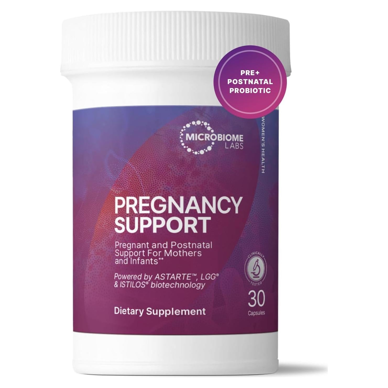 Probioticos Prenatales y Postparto Microbiome Labs 30 Cápsulas