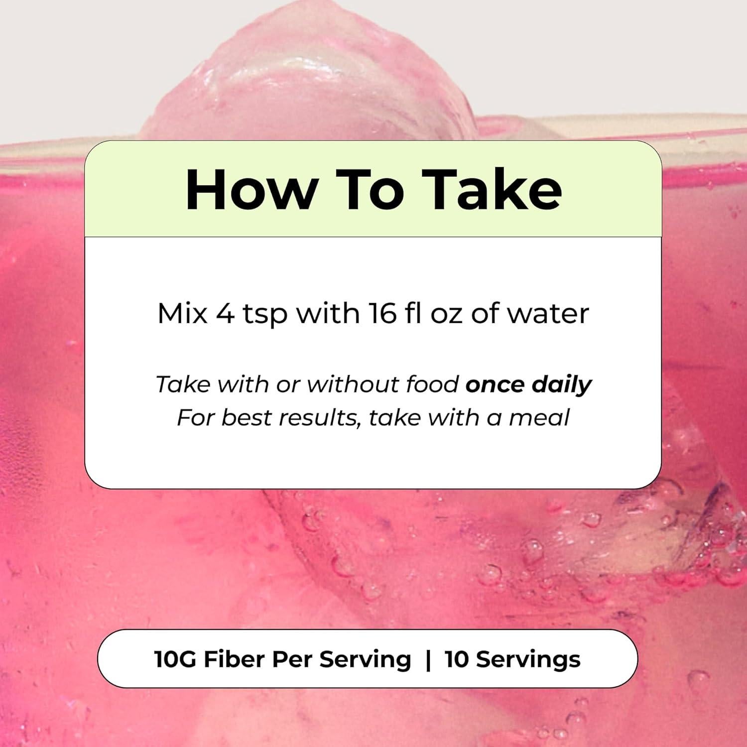 Suplemento de Fibra Flatter Me HUM - 10 Porciones Sabor Fresa Limón