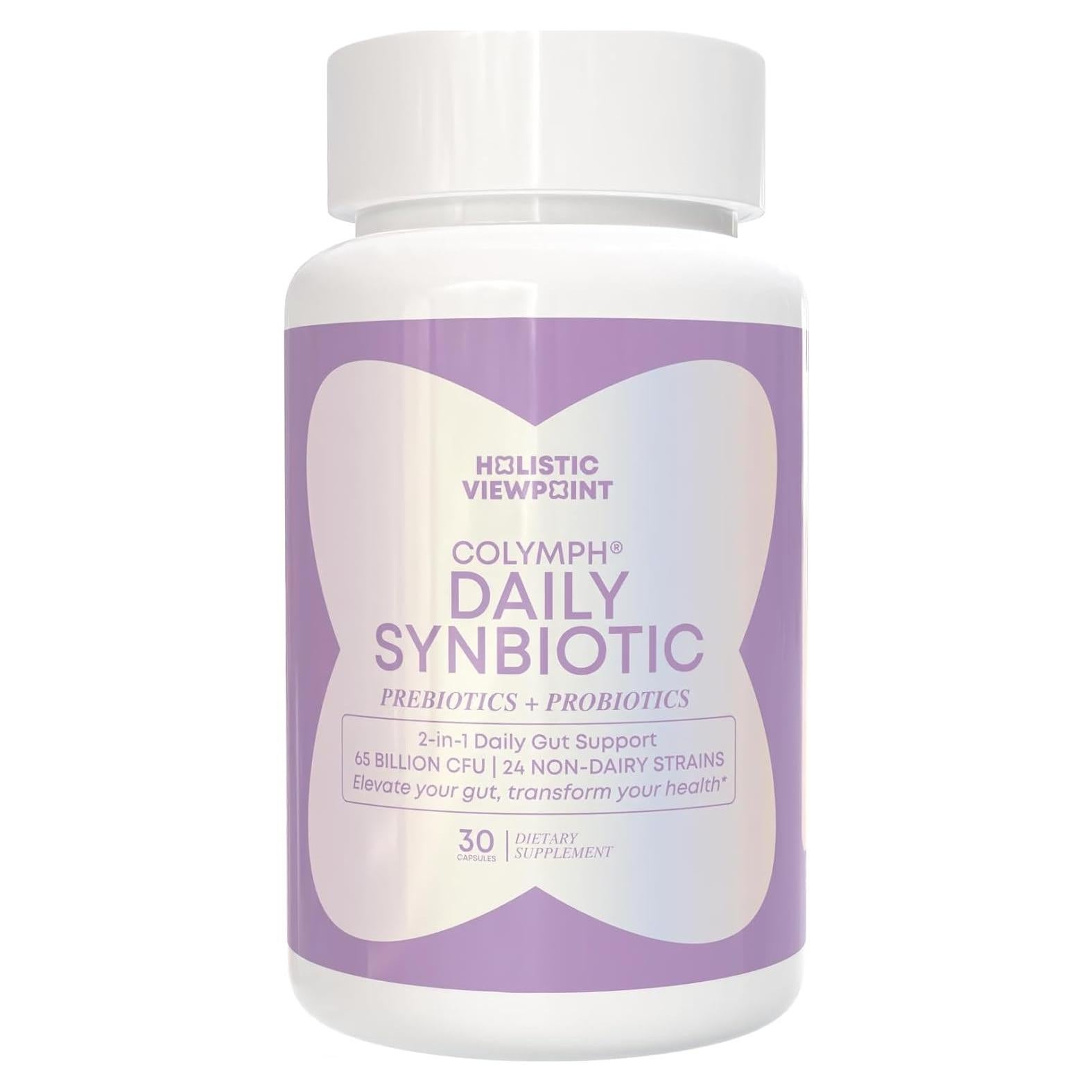 CoLymph Sinbiotico Diario 24 Cepas 65 Mil Millones CFU 30 Capsulas Veganas