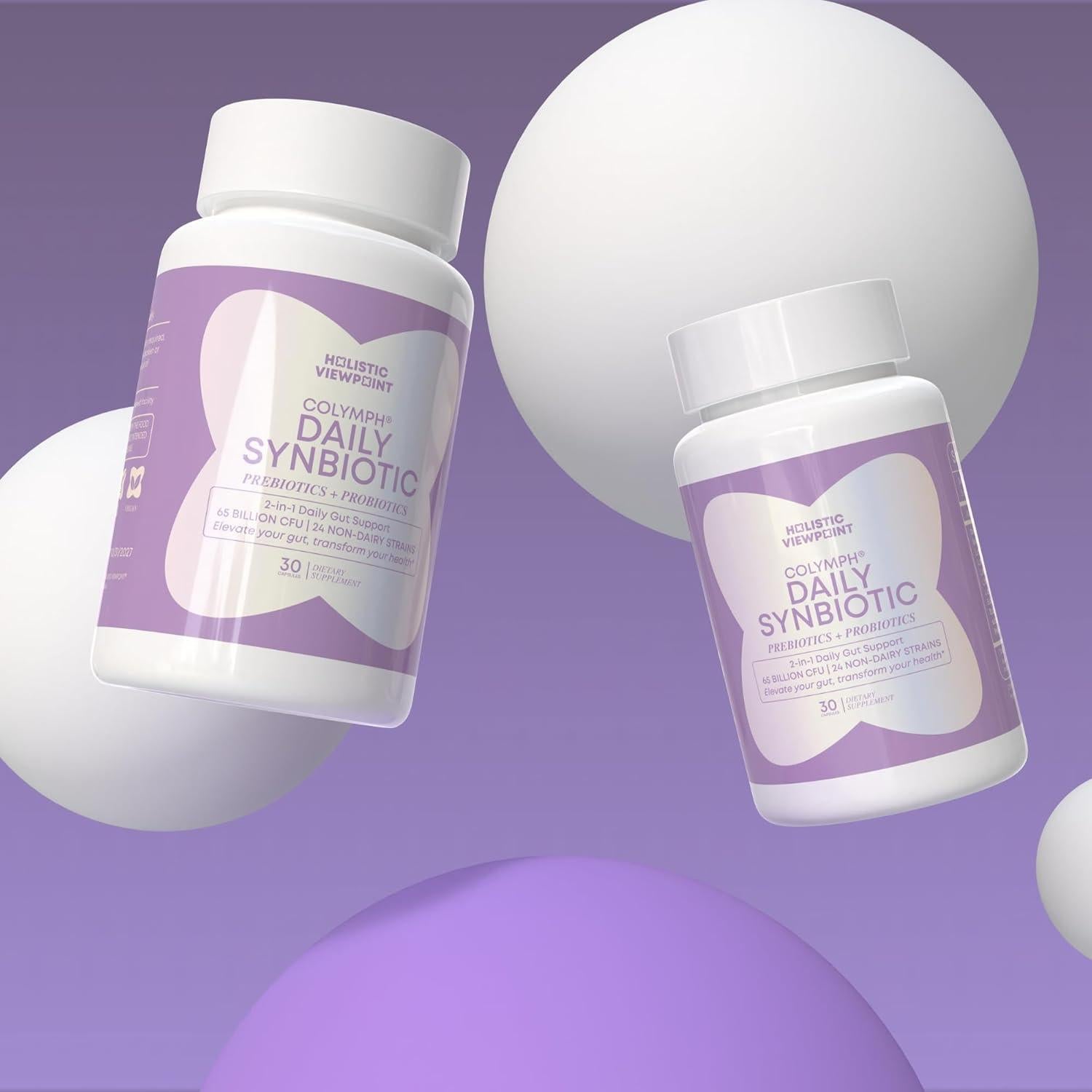 CoLymph Sinbiotico Diario 24 Cepas 65 Mil Millones CFU 30 Capsulas Veganas