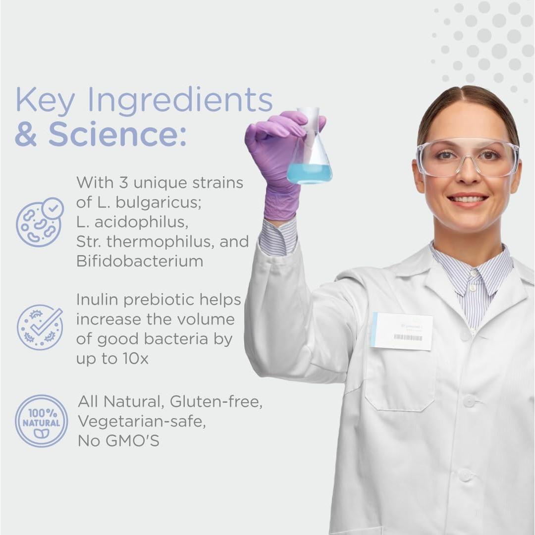 Cápsulas Probioticas Dr. T 100 Unidades - Salud Digestiva