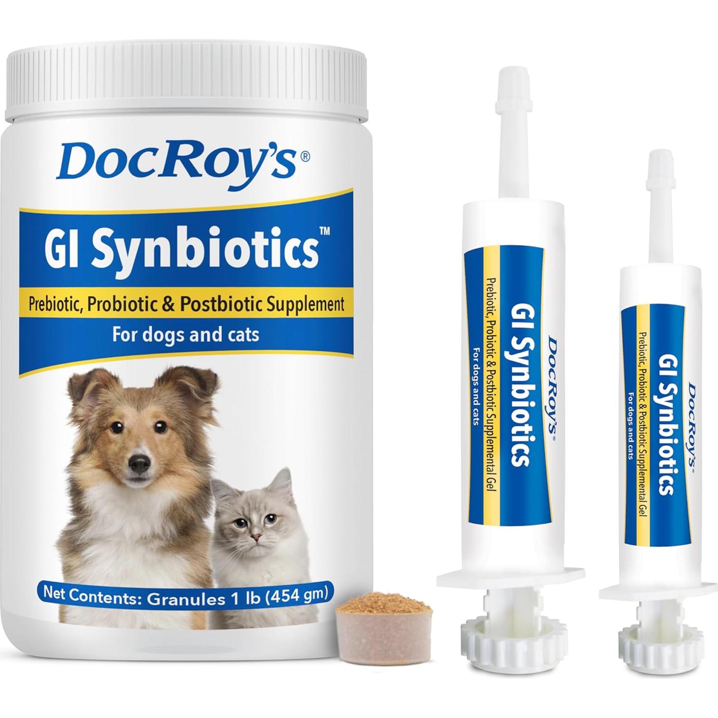 Gránulos Probioticos y Prebioticos Doc Roy GI Synbiotics 454g