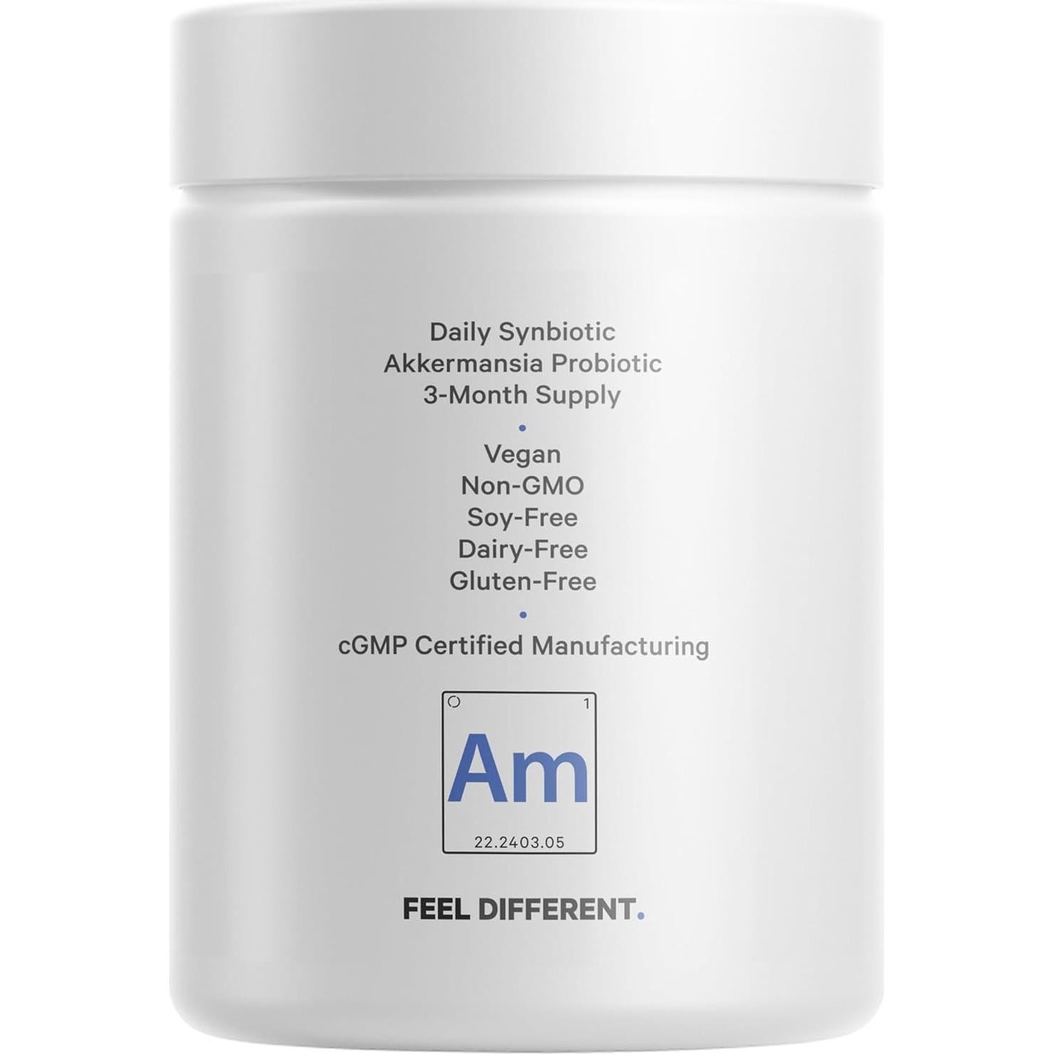 Probiotico Codeage Akkermansia Muciniphila 500M - 90 Cápsulas