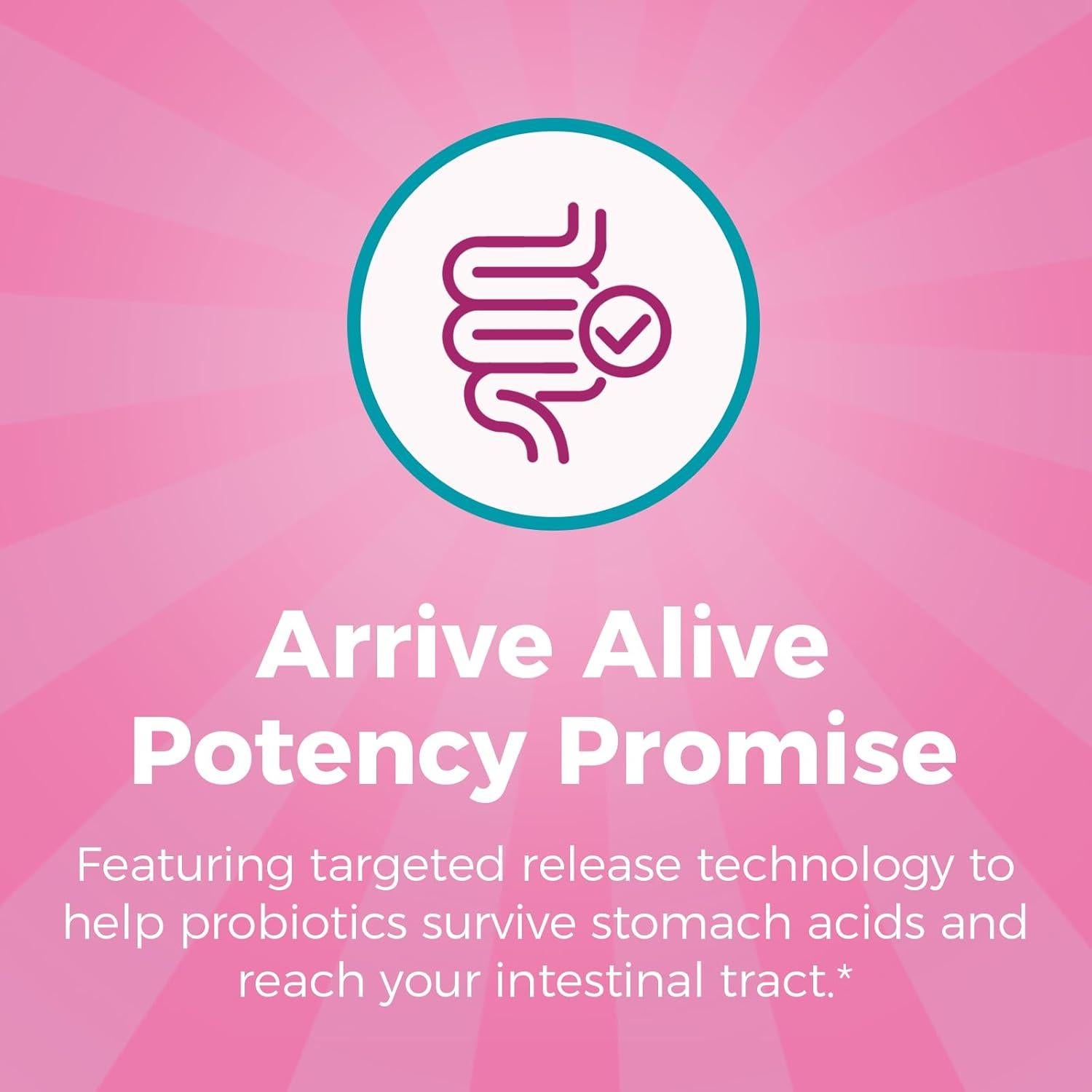 Probioticos para Mujeres NewRhythm 70 Mil Millones CFU 30 Capsulas