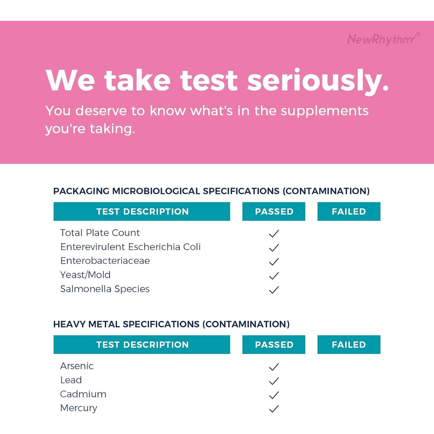 Probioticos para Mujeres NewRhythm 70 Mil Millones CFU 30 Capsulas