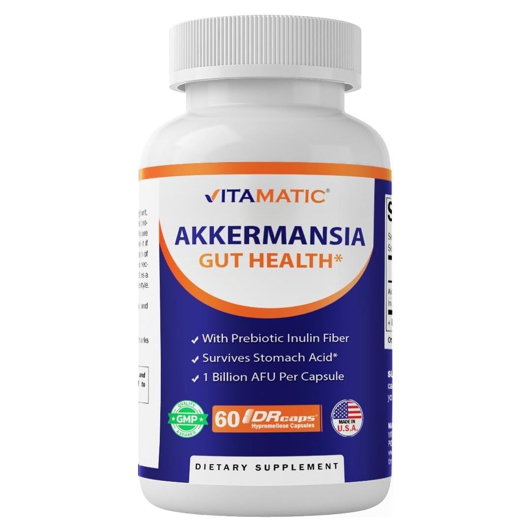Vitamatic Akkermansia Muciniphila 60 Cápsulas Salud Intestinal