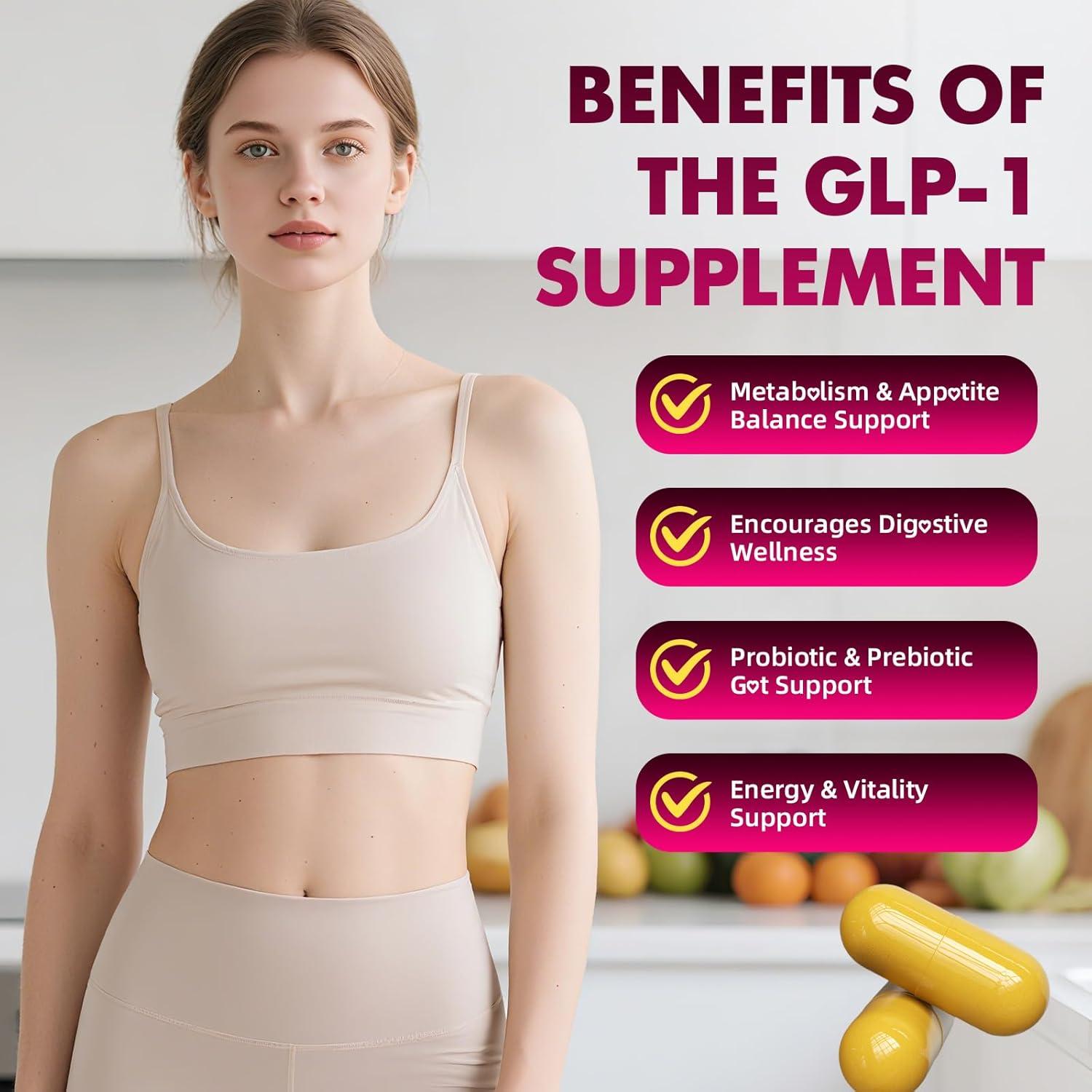 Suplemento GLP-1 Youlikee 120 Cápsulas - Acelerador Natural