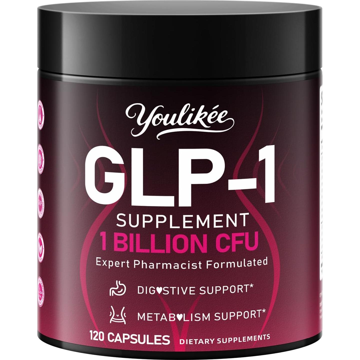Suplemento GLP-1 Youlikee 120 Cápsulas - Acelerador Natural