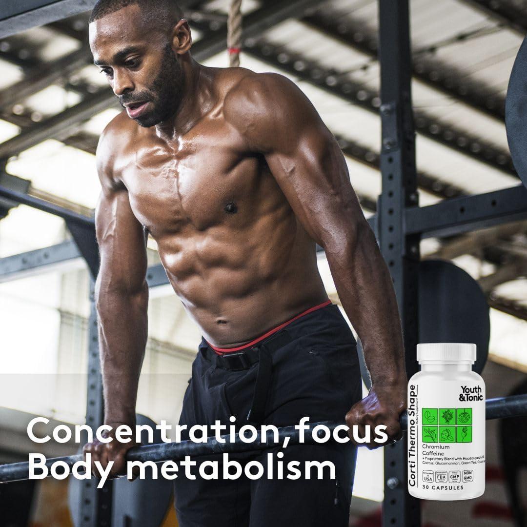 Suplemento Termogénico Youth & Tonic 30 Cápsulas Energía y Metabolismo