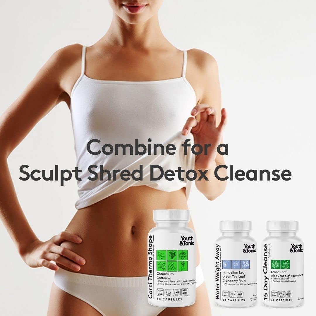 Suplemento Termogénico Youth & Tonic 30 Cápsulas Energía y Metabolismo