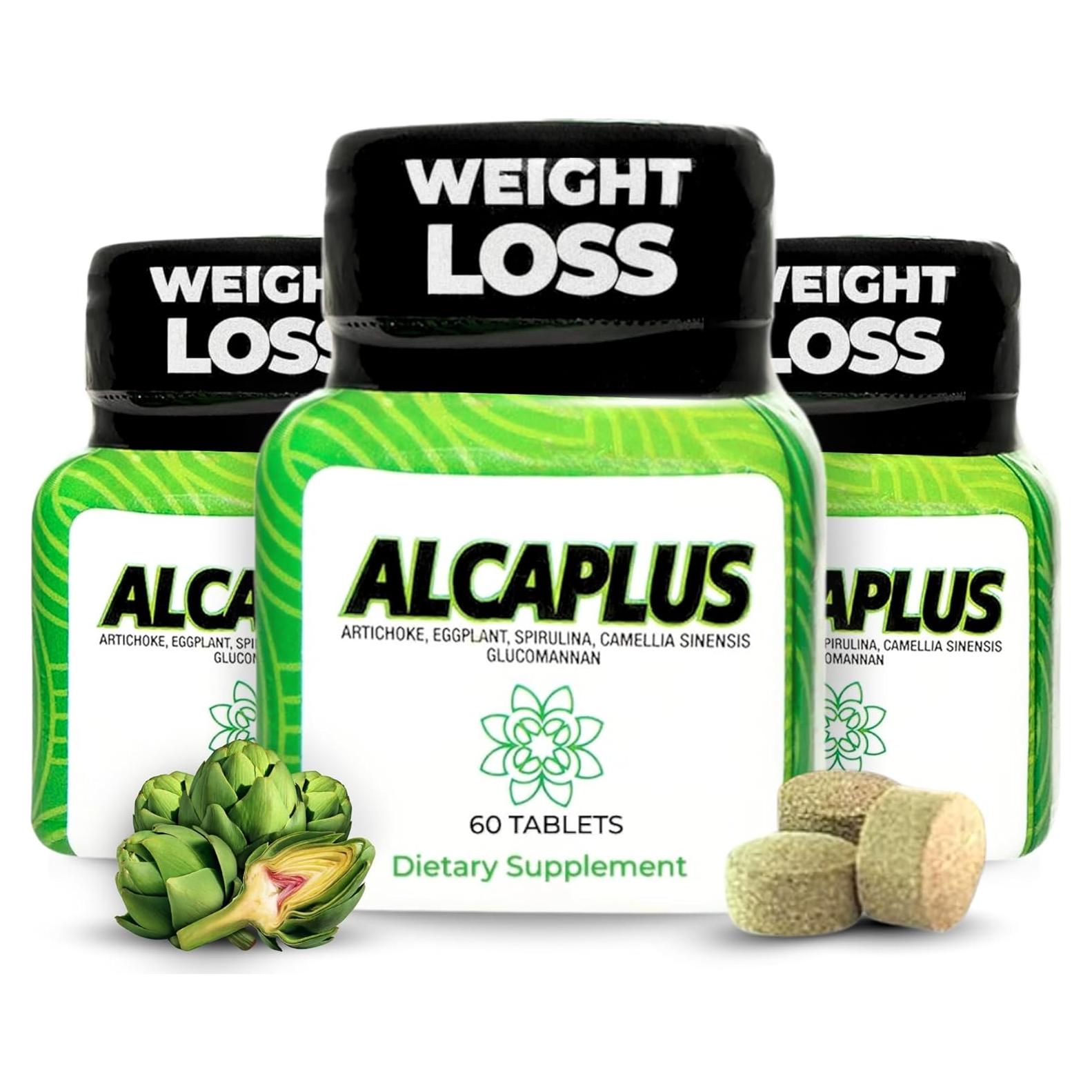 Píldoras Naturales para Pérdida de Peso Alcaplus 132g