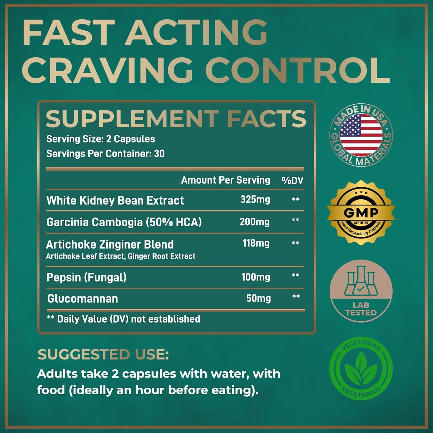 Supresor de Apetito Wild Fuel - 60 Cápsulas Vegetales