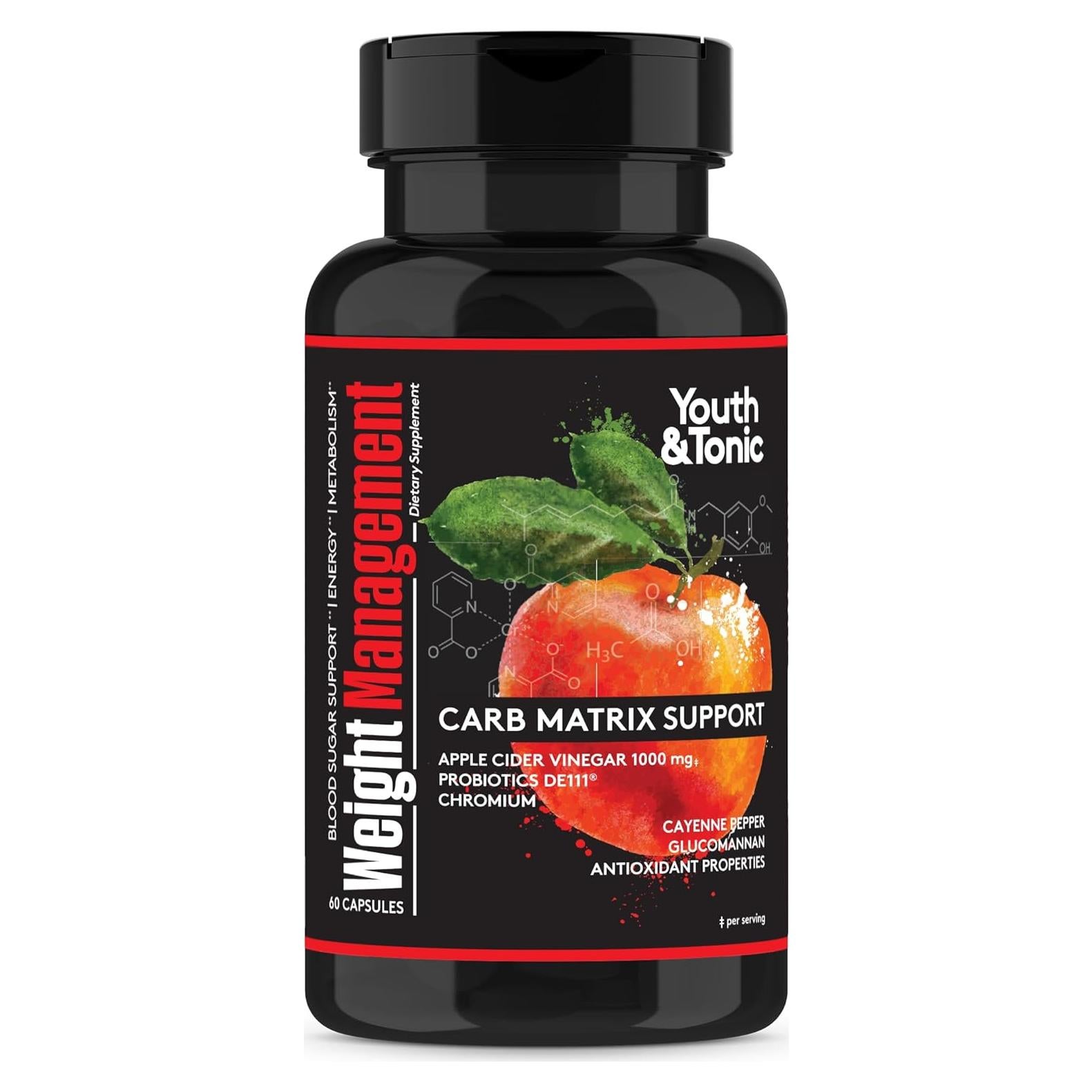 Suplemento para Manejo de Peso Youth & Tonic 60 Cápsulas