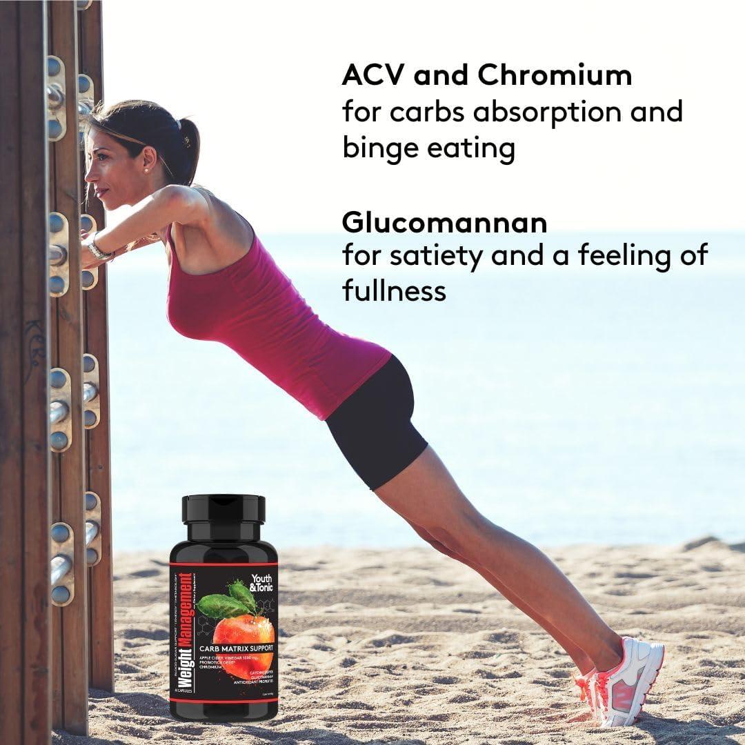 Suplemento para Manejo de Peso Youth & Tonic 60 Cápsulas