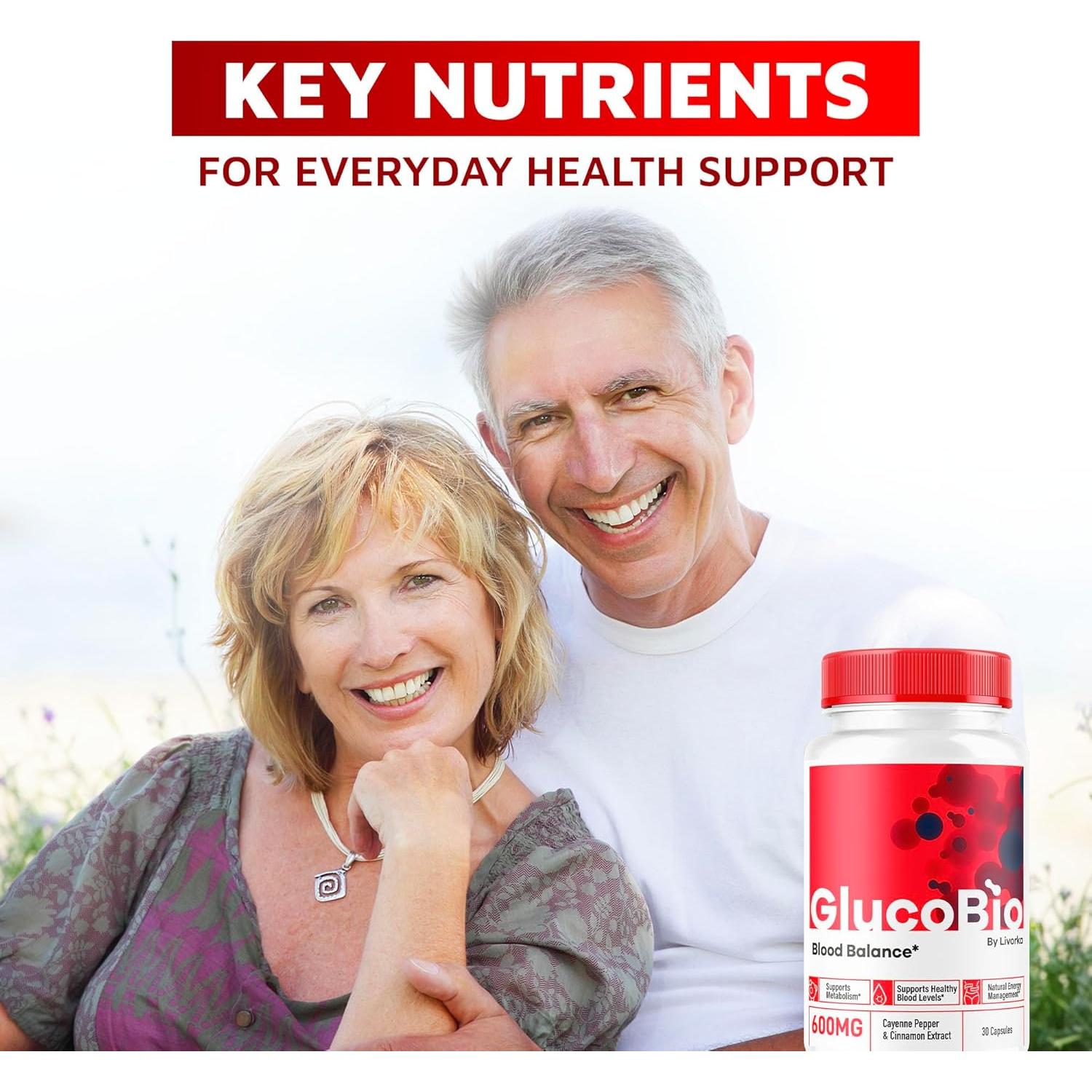 Cápsulas GlucoBio - Suplemento de Soporte 30 Unidades