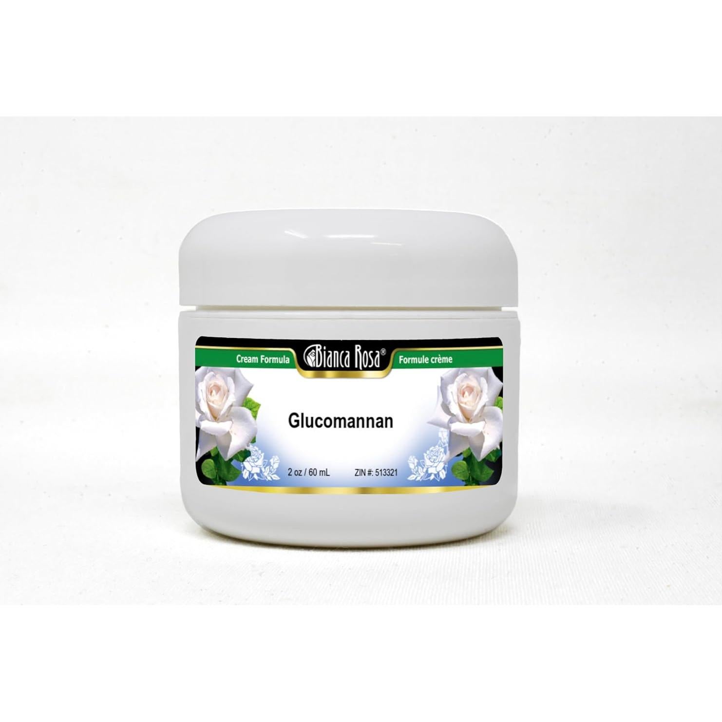 Crema de Glucomanano Bianca Rosa - Paquete de 2 x 56.7 g