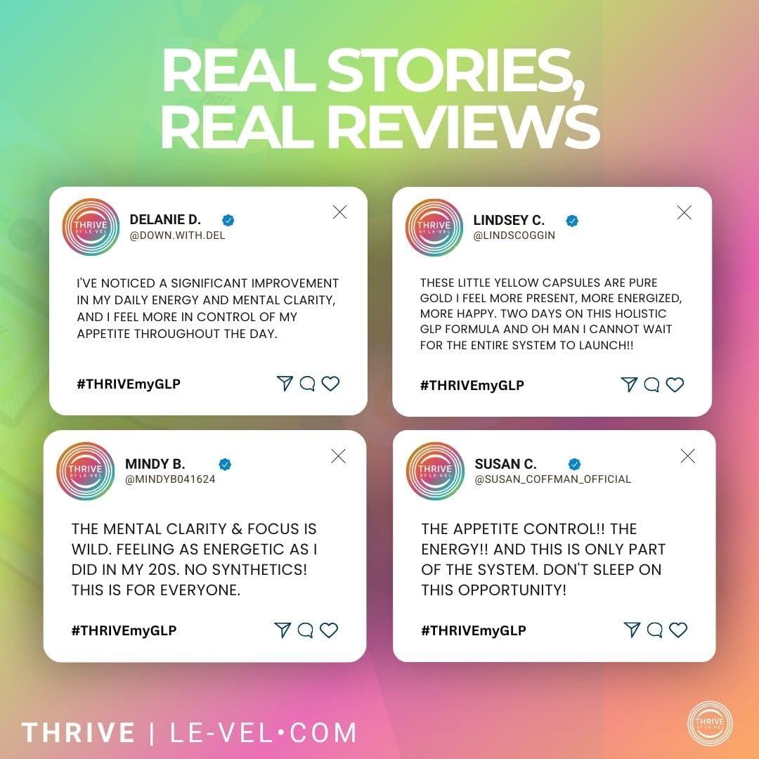 Cápsulas Veganas Thrive myGLP 60 Unidades - Soporte Metabólico