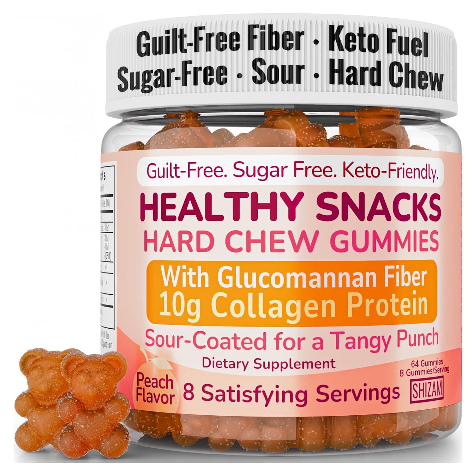 Snacks Keto SHIZAM Gominolas de Colágeno y Fibra 232g