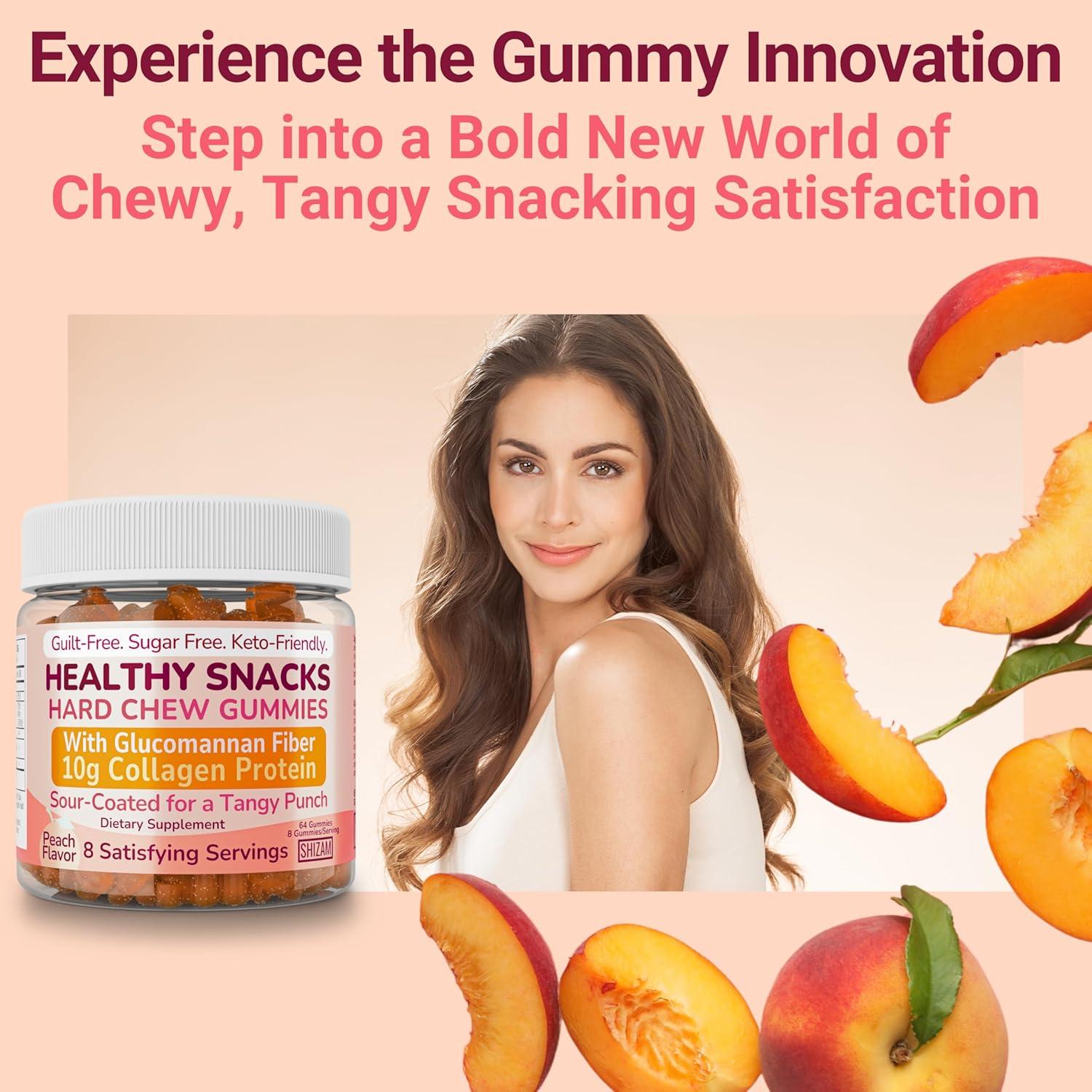 Snacks Keto SHIZAM Gominolas de Colágeno y Fibra 232g