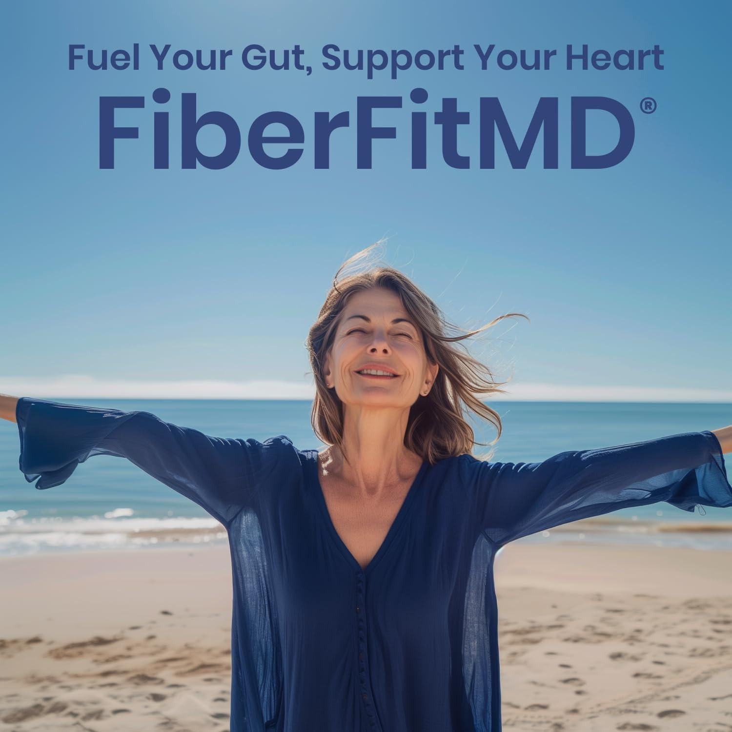 Suplemento de Fibra 1MD Nutrition FiberFitMD - 30 días