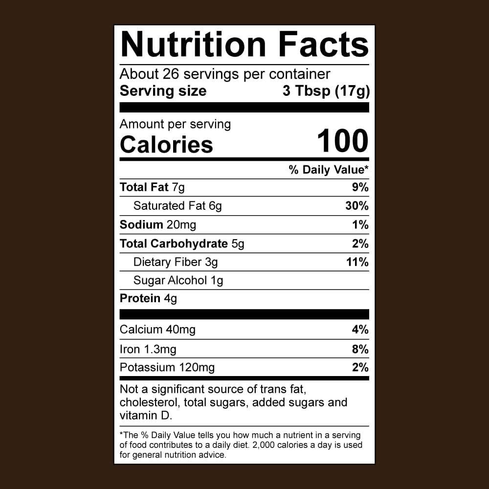 Polvo de Aceite MCT Keto Left Coast 453g Chocolate