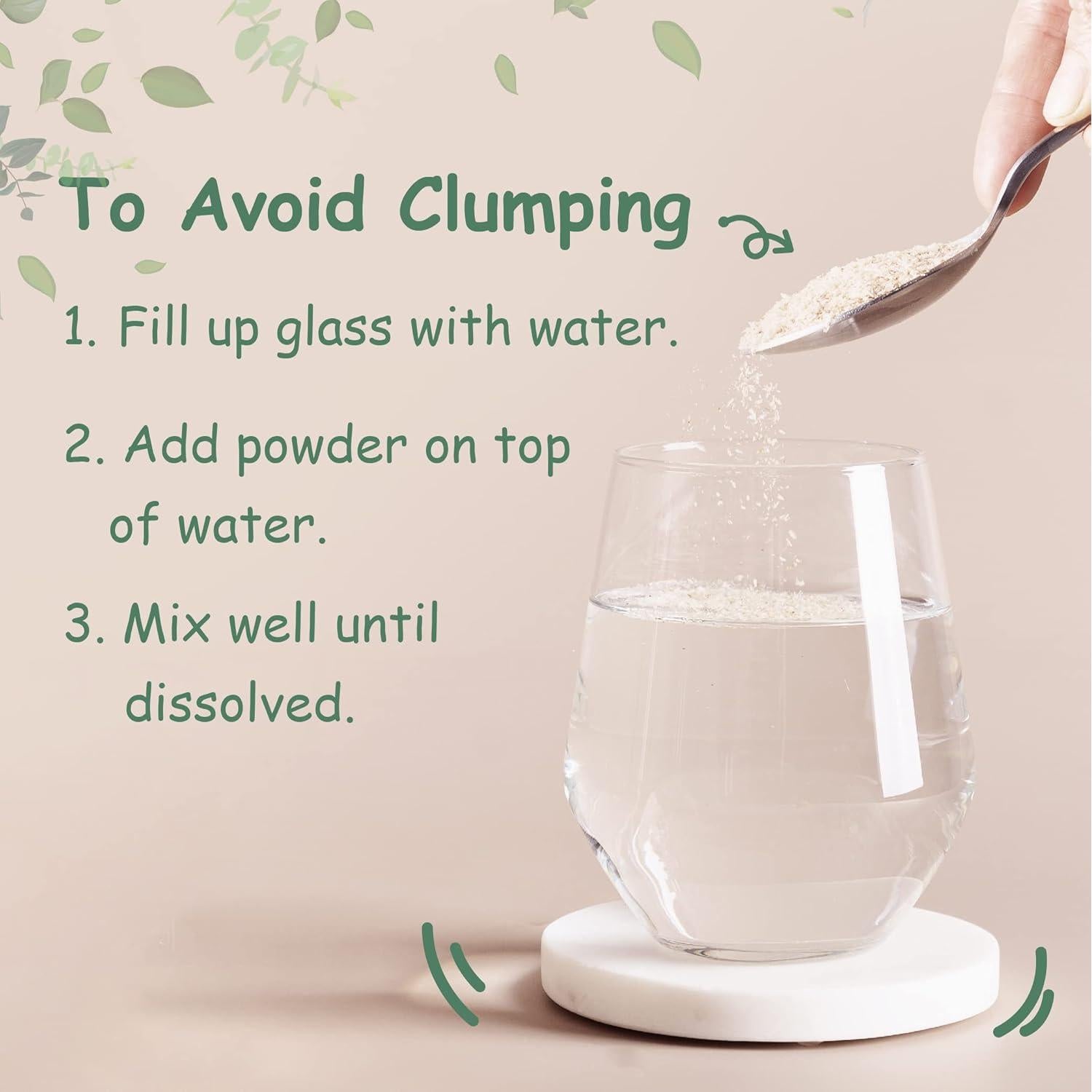 Micro Ingredients Fibra Orgánica y Probioticos Veganos 100 Mil CFU