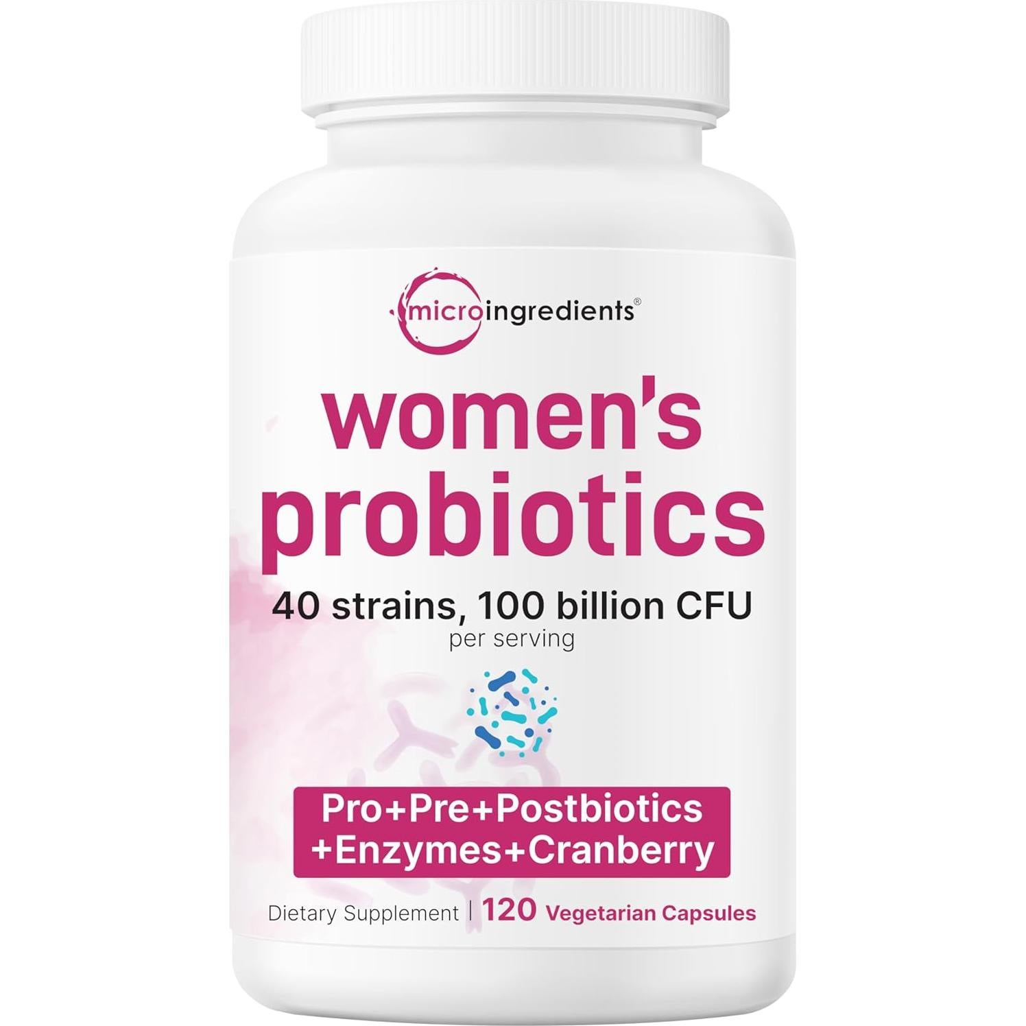 Micro Ingredients Fibra Orgánica y Probioticos Veganos 100 Mil CFU