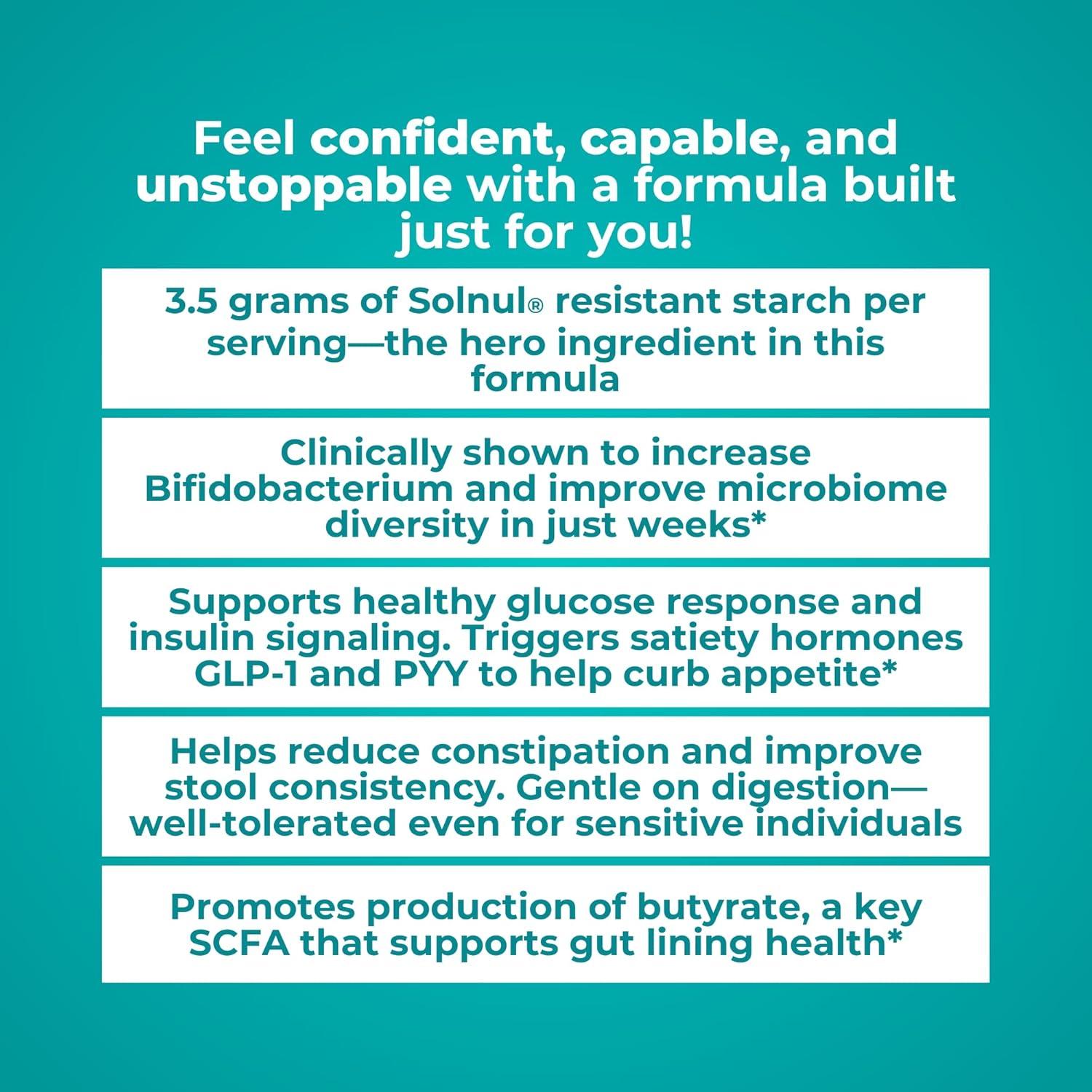 Reignite Wellness by JJ Virgin | Extra Fiber | 12 Fiber Powder Supplement with Psyllium Husk, Pectin, Flax, Cranberry Seed & More | Supports Gut Health | 60 Servings