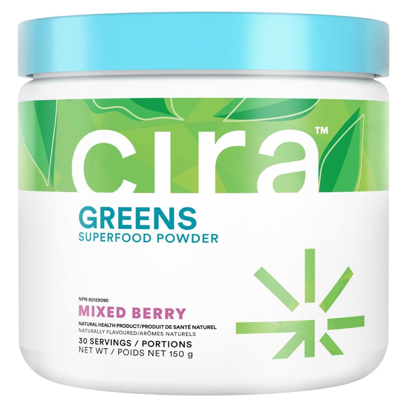 Cira Daily Greens - Polvo de Superalimento Frutos Rojos 30 Porciones