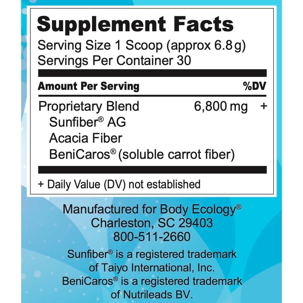 Body Ecology EcoBloom Soporte Inmunológico 204g - Fibra Prebiótica