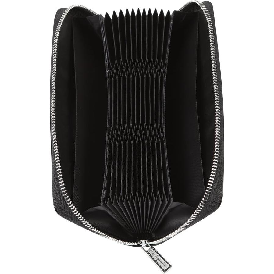 Organizador de Tarjetas de Cuero Cynure con Cierre RFID 36 Ranuras