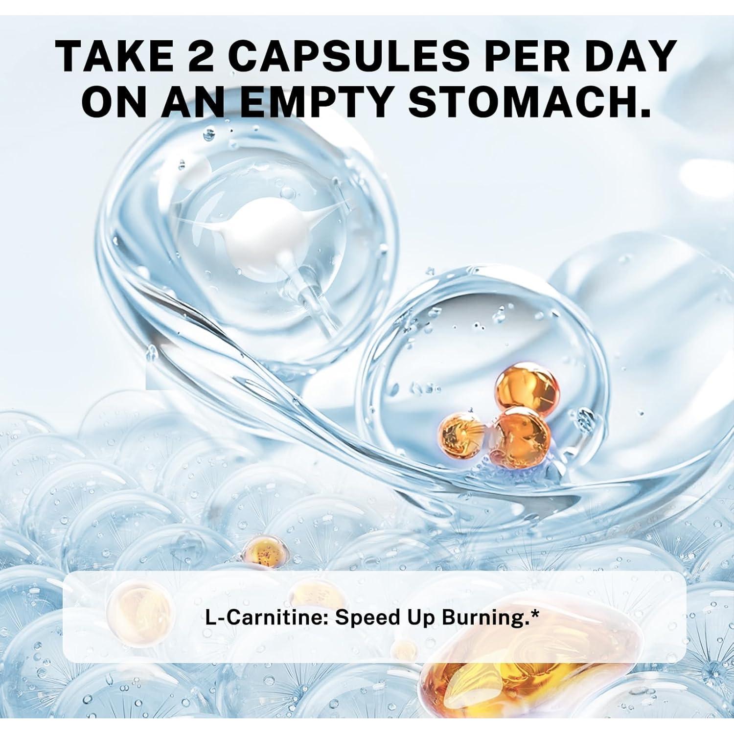 Suplemento Probióticos L-Carnitina DrBioCare 60 Cápsulas