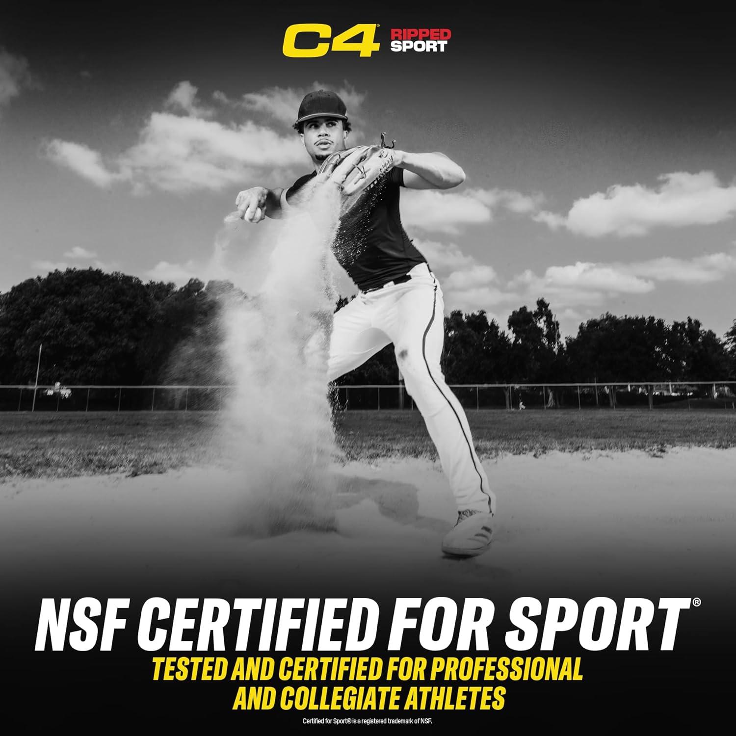 Cellucor C4 Ripped Sport Polvo Pre Entrenamiento 30 Porciones