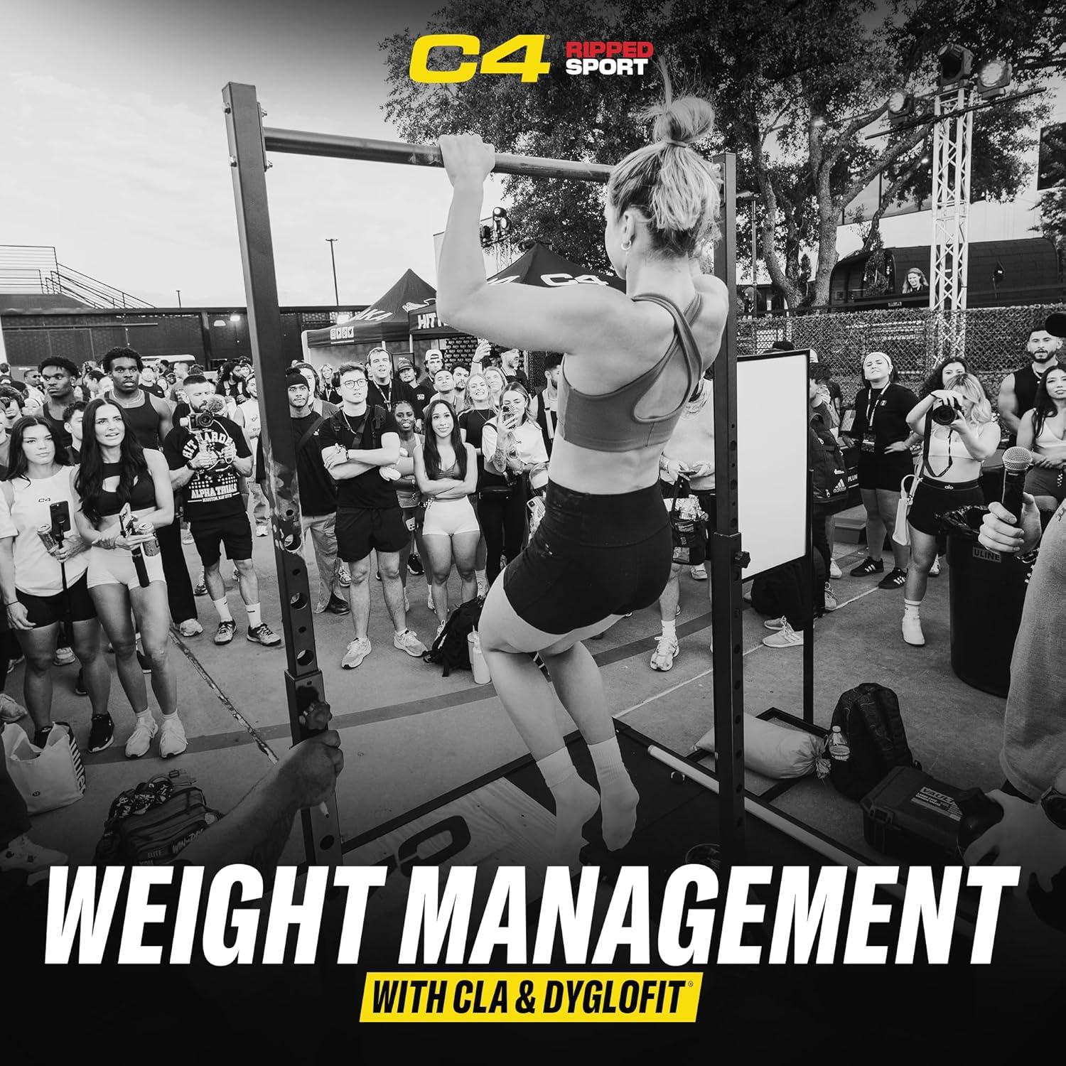 Cellucor C4 Ripped Sport Polvo Pre Entrenamiento 30 Porciones